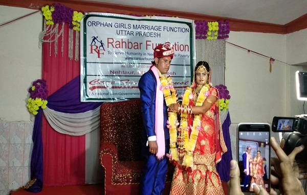 2019- Marriage of Meena an orphan from Bijnor, Uttar Pradesh